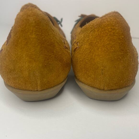 Vintage leather L J Simone New York loafers shoes flats 7 tassel boho - Picture 11 of 11